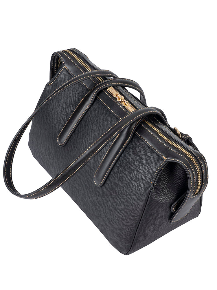 ELLE Belt Buckle Boston Bag