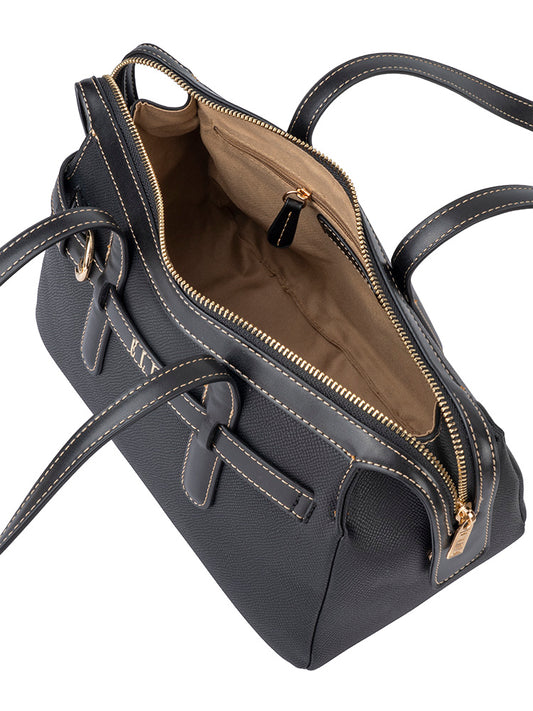 ELLE Belt Buckle Boston Bag