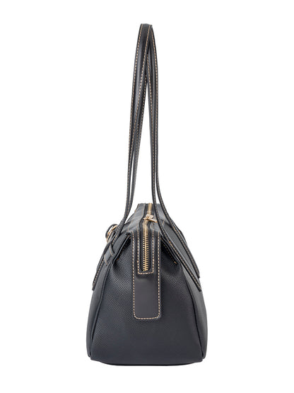 ELLE Belt Buckle Boston Bag