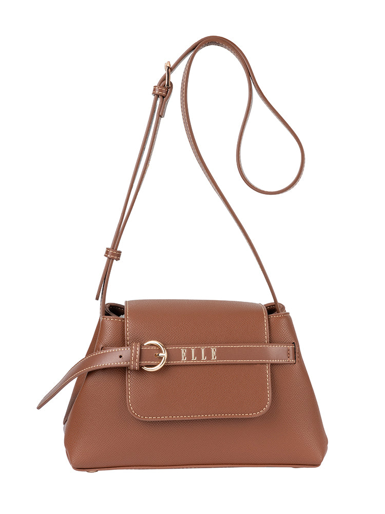 ELLE Belt Buckle Flapover Sling