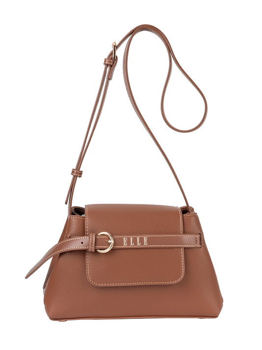 ELLE Belt Buckle Flapover Sling