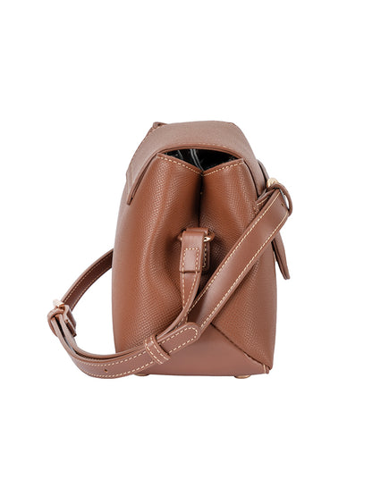 ELLE Belt Buckle Flapover Sling