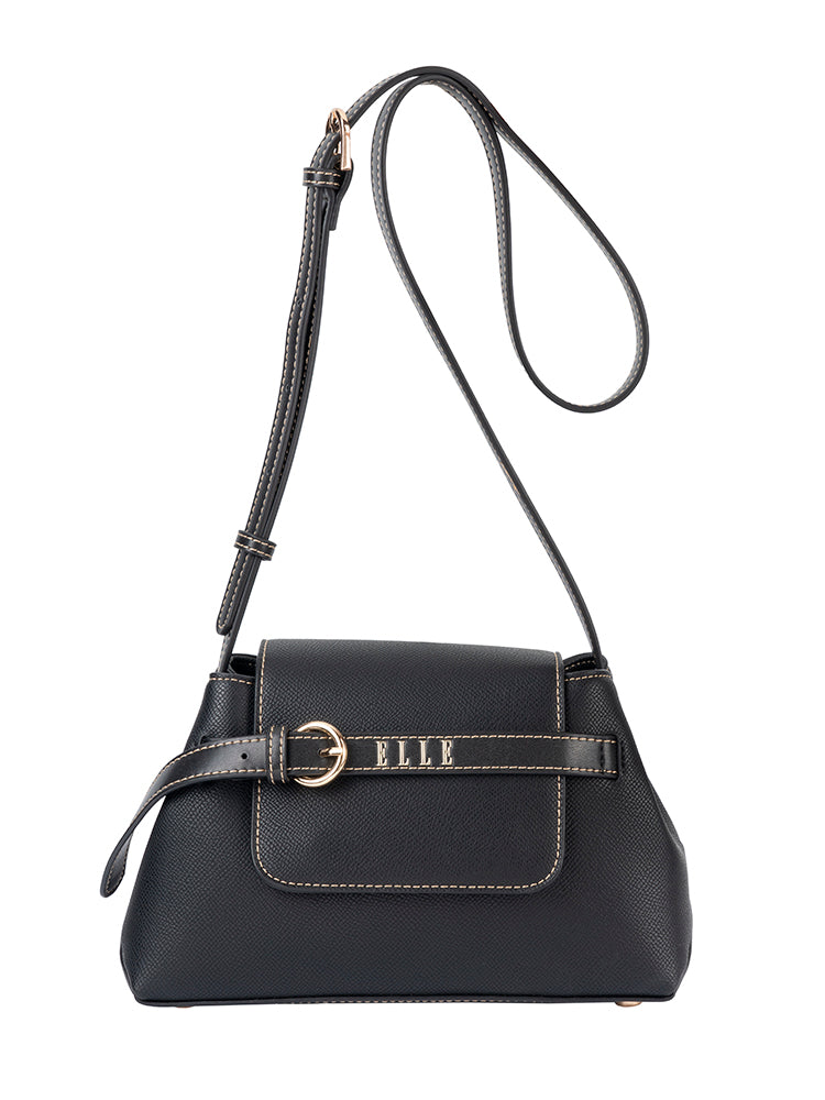 ELLE Belt Buckle Flapover Sling