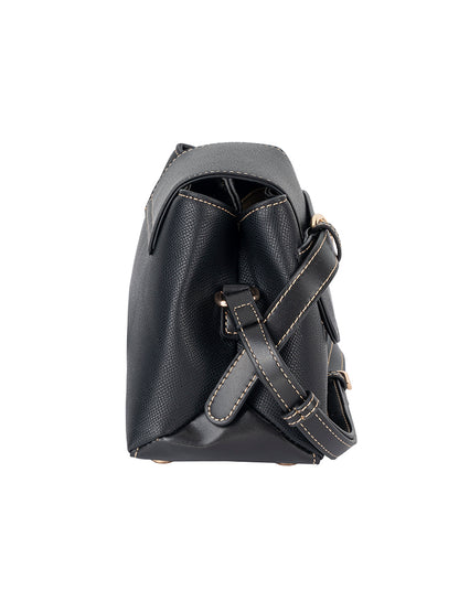 ELLE Belt Buckle Flapover Sling