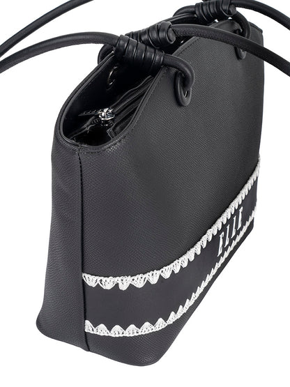 ELLE Woven Flared Tote