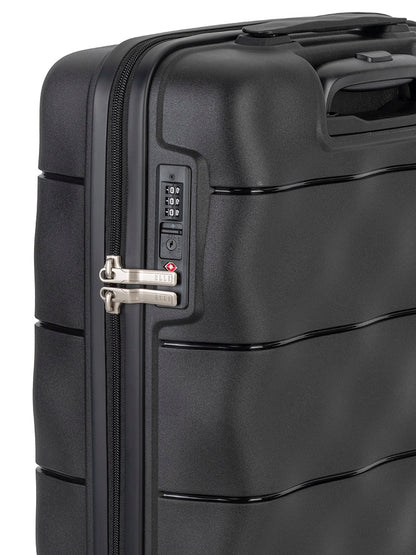 ELLE 4 Wheel Carry On Trolley Case