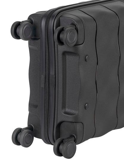 ELLE 4 Wheel Carry On Trolley Case