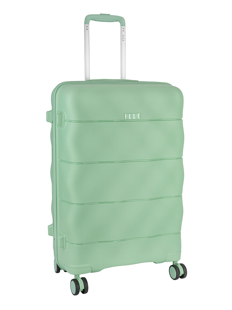 ELLE Medium 4 Wheel Trolley Case