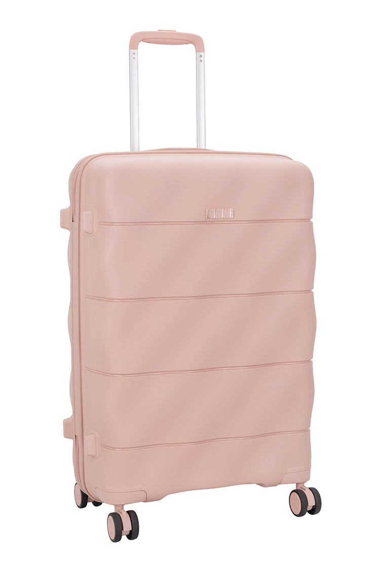 ELLE Medium 4 Wheel Trolley Case