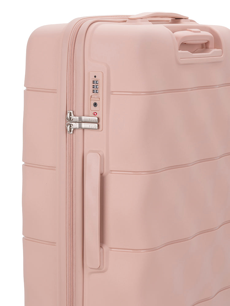 ELLE Medium 4 Wheel Trolley Case