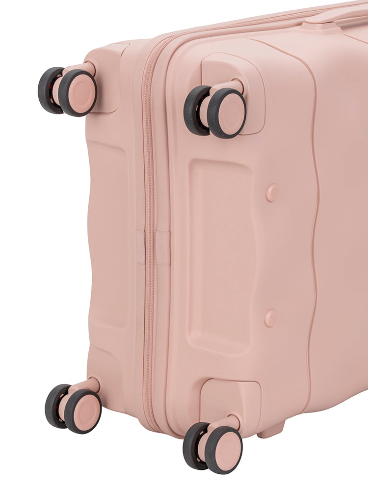 ELLE Medium 4 Wheel Trolley Case