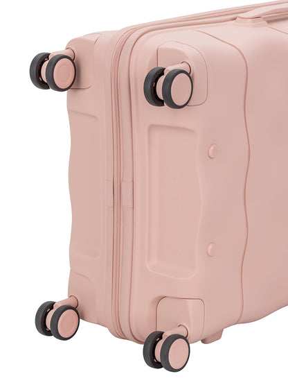 ELLE Medium 4 Wheel Trolley Case
