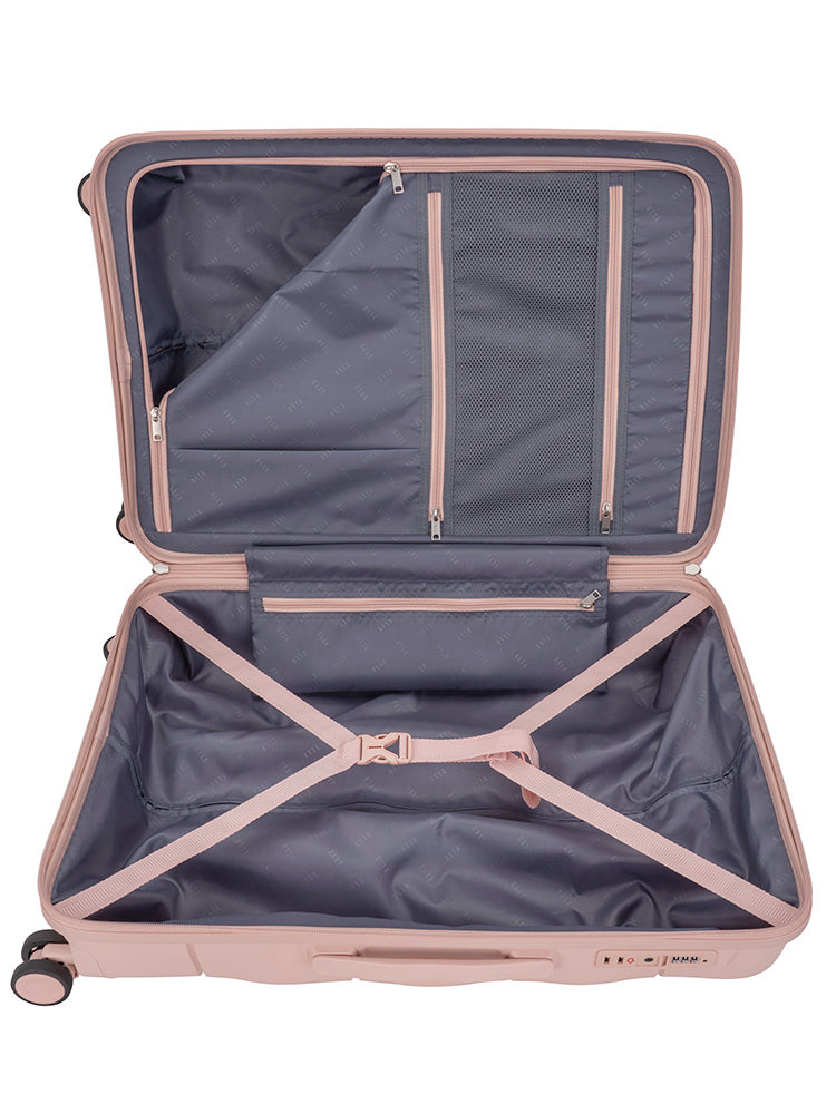 ELLE Medium 4 Wheel Trolley Case