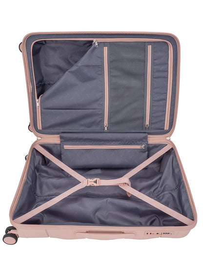 ELLE Medium 4 Wheel Trolley Case