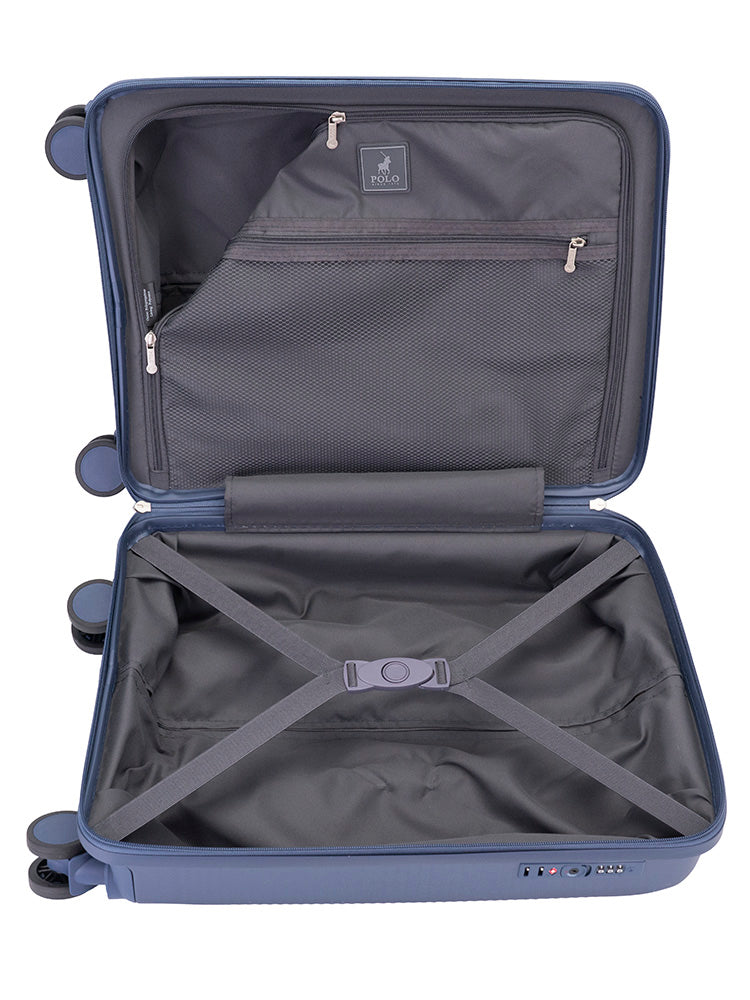 Polo Stellar 4 Wheel Carry On Trolley Case