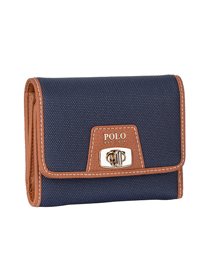 Polo Cabana Medium Trifold Purse