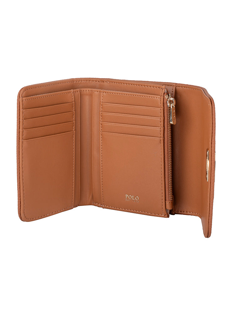 Polo Cabana Medium Trifold Purse