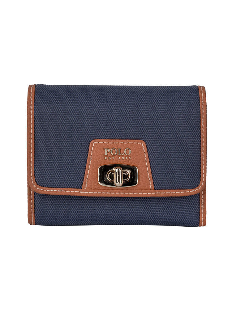 Polo Cabana Medium Trifold Purse