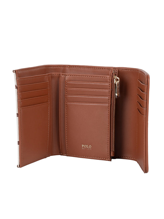 Polo Palma Medium Trifold Purse