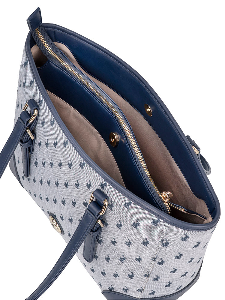 Polo Jacquard Tote