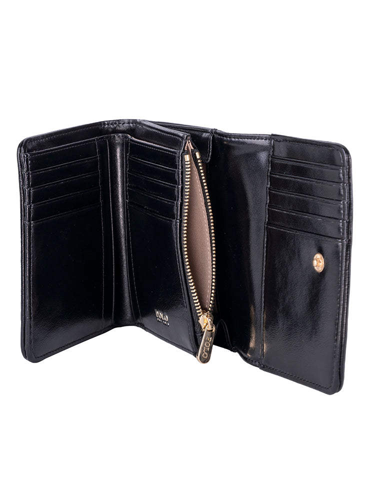 Polo Jacquard Medium Trifold Purse