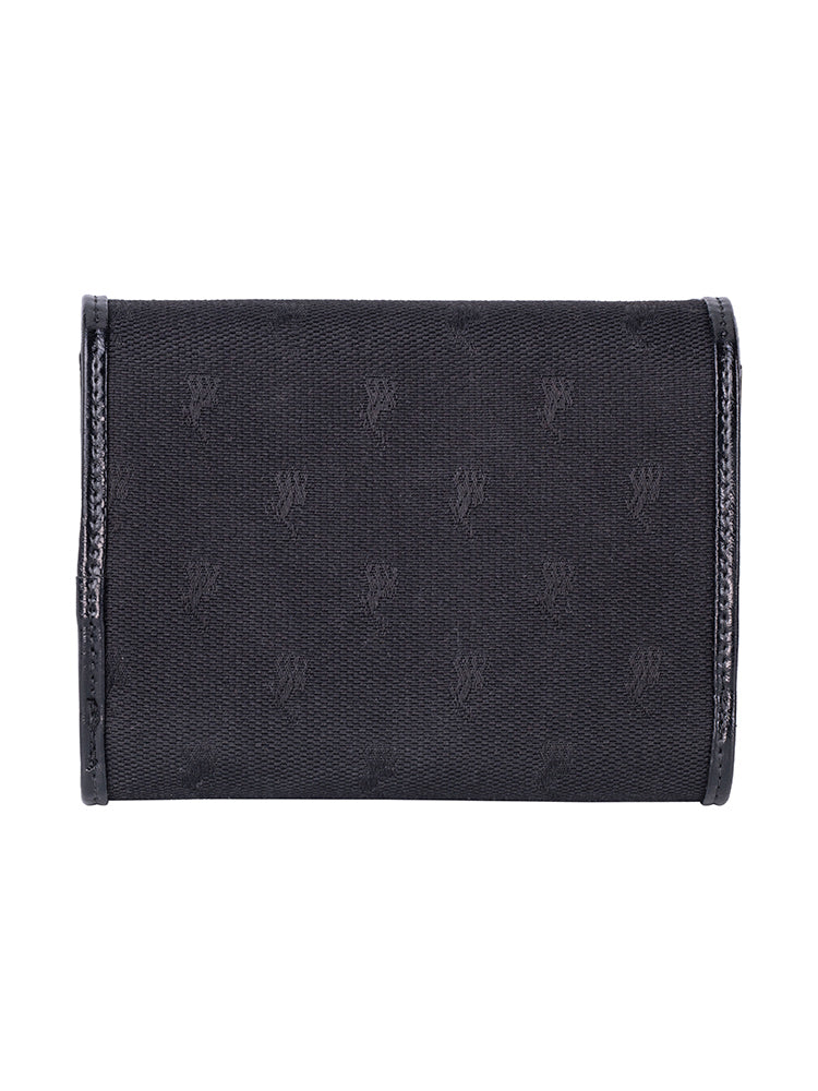 Polo Jacquard Medium Trifold Purse