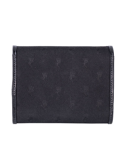 Polo Jacquard Medium Trifold Purse
