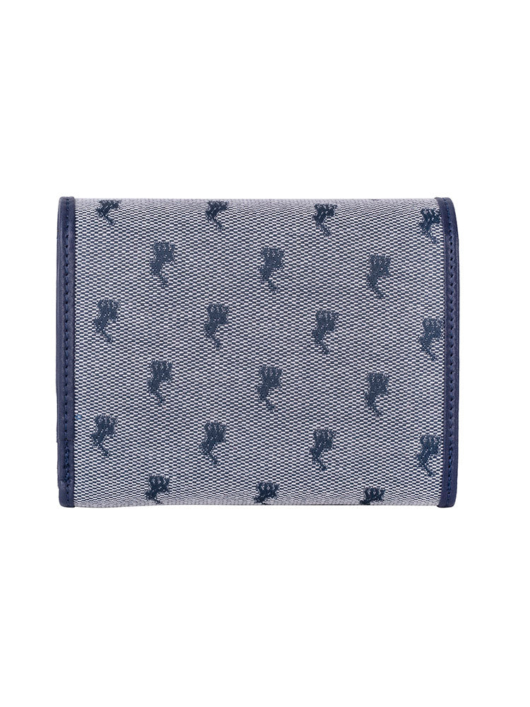 Polo Jacquard Medium Trifold Purse