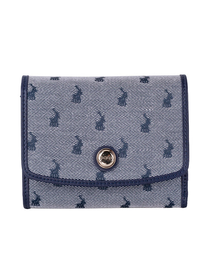 Polo Jacquard Medium Trifold Purse