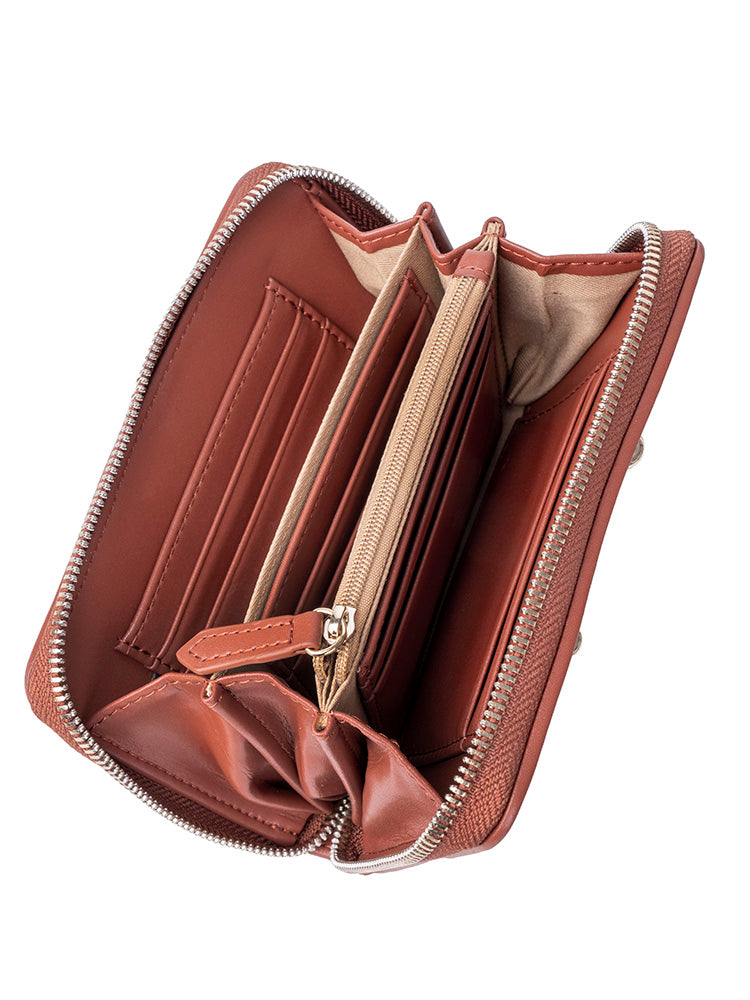 Polo Riviera Medium Zip Around Purse