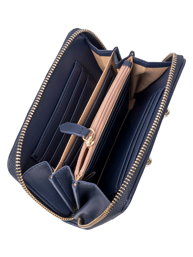 Polo Riviera Medium Zip Around Purse