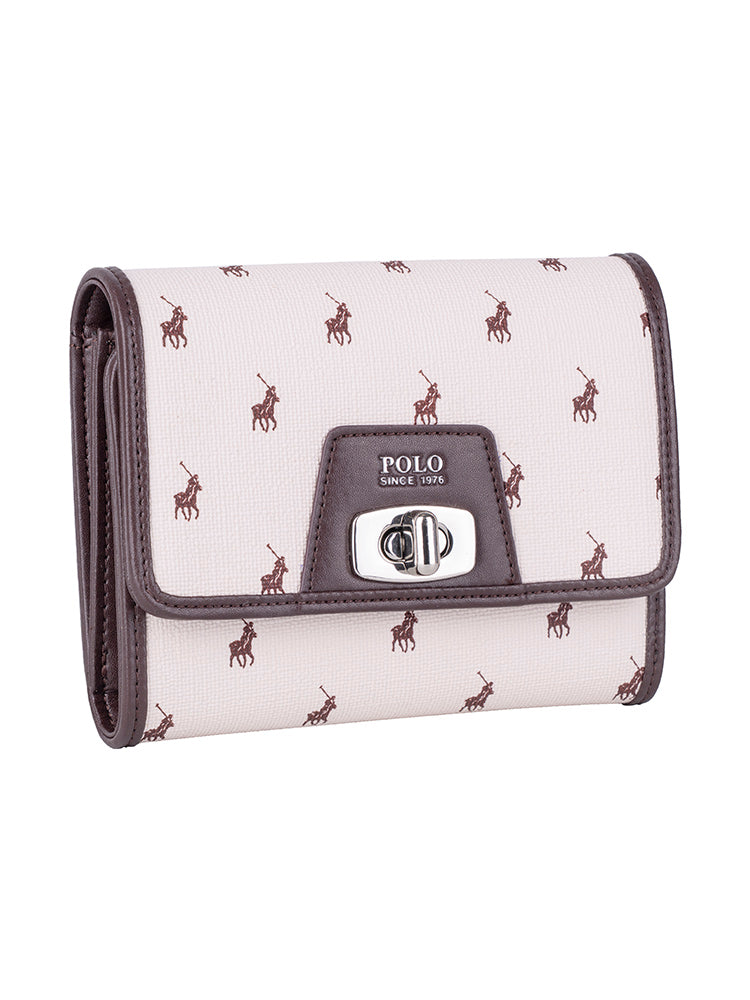 Polo Encore Medium Trifold Purse