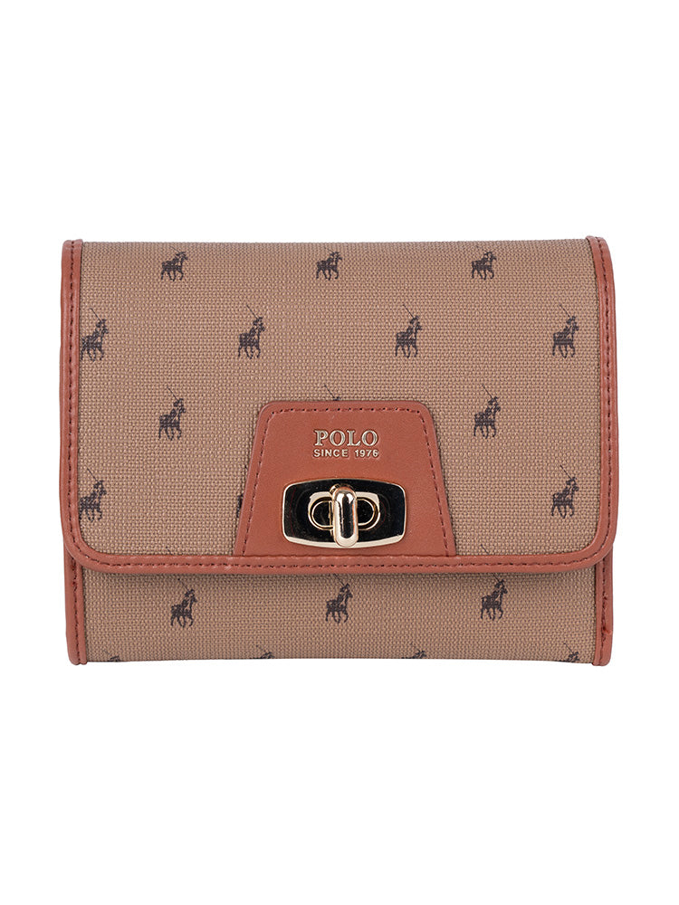 Polo Encore Medium Trifold Purse