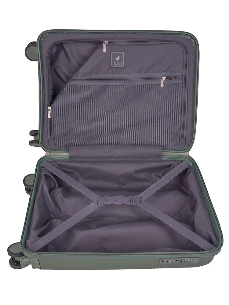 Polo Stellar 4 Wheel Carry On Trolley Case