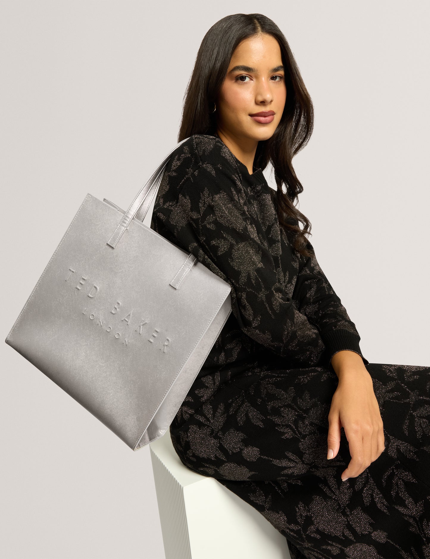 Ted Baker Soocon-Crosshatch Shopper Bag