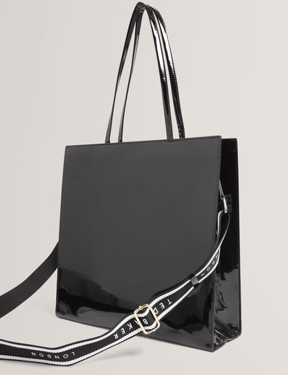 Ted Baker Iconny Large Patent Web Shopper