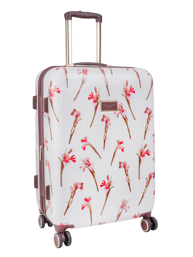 Ted Baker Wild Iris Medium 4-Wheel Trolley Case