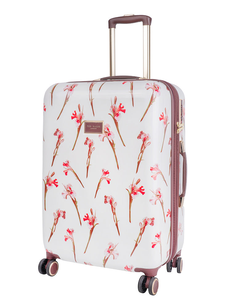 Ted Baker Wild Iris Medium 4-Wheel Trolley Case