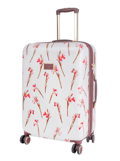 Ted Baker Wild Iris Medium 4-Wheel Trolley Case