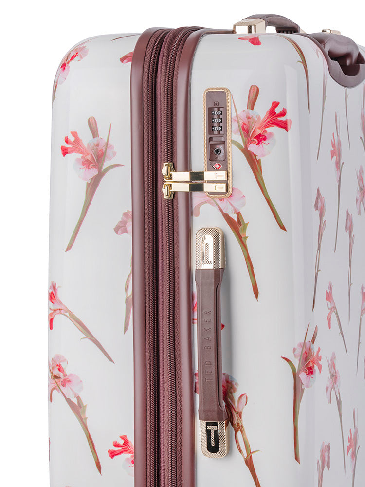 Ted Baker Wild Iris Medium 4-Wheel Trolley Case