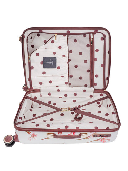 Ted Baker Wild Iris 4-Wheel Carry On Trolley Case
