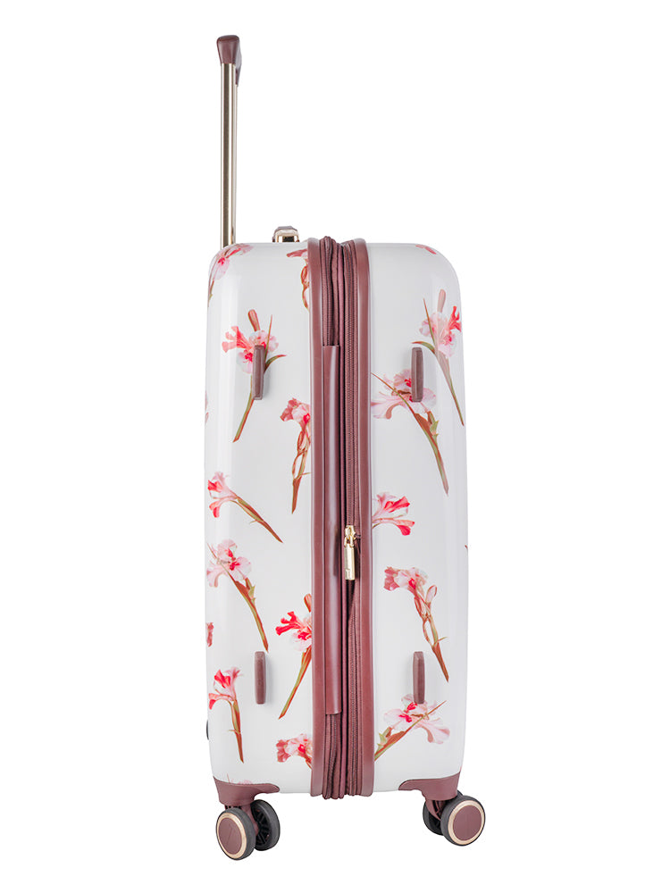 Ted Baker Wild Iris Medium 4-Wheel Trolley Case