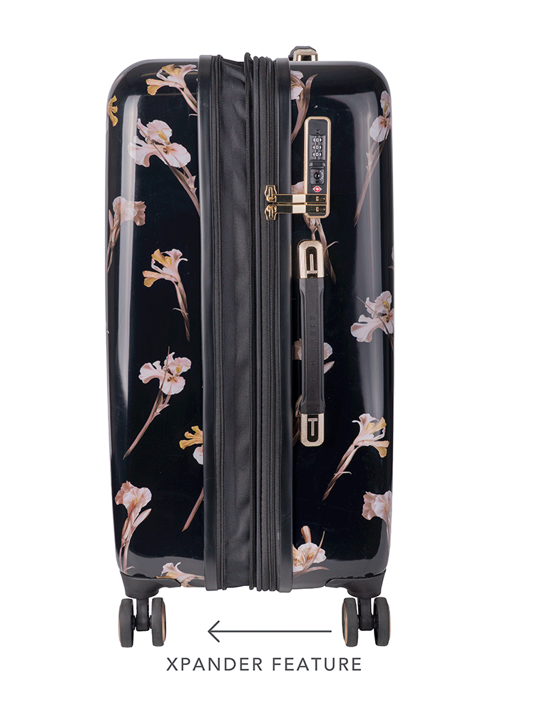 Ted Baker Wild Iris Medium 4-Wheel Trolley Case