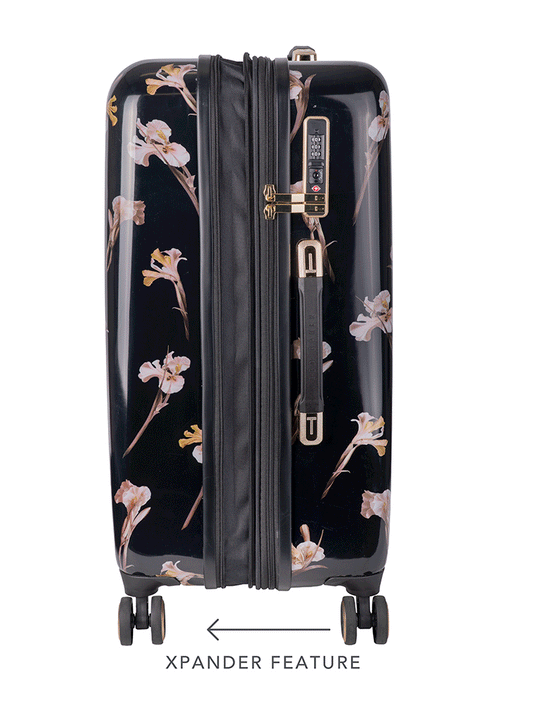Ted Baker Wild Iris Medium 4-Wheel Trolley Case