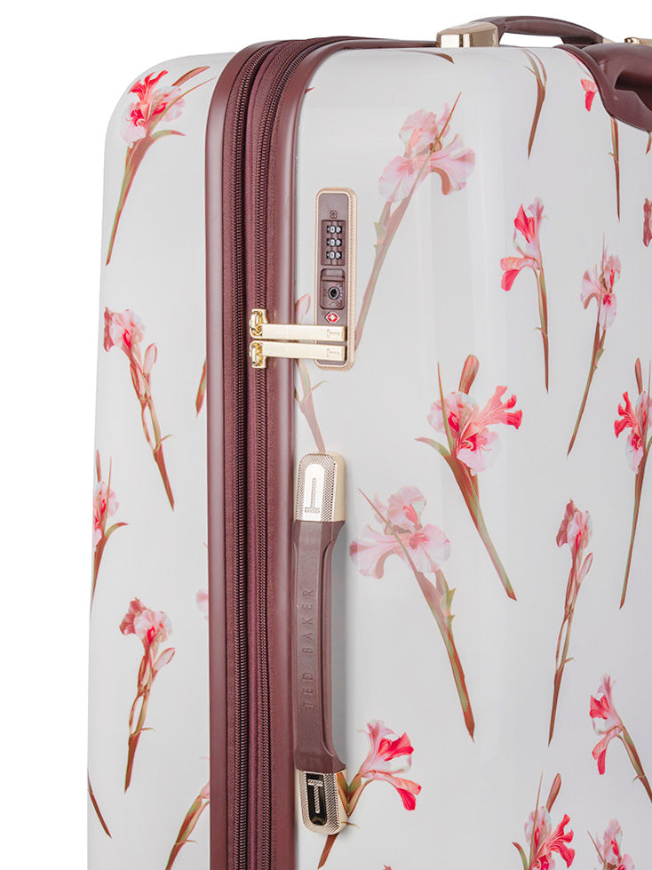 Ted Baker Wild Iris Large 4-Wheel Trolley Case