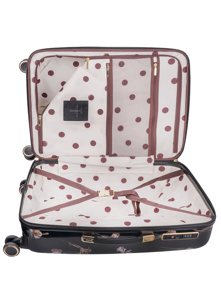 Ted Baker Wild Iris Large 4-Wheel Trolley Case
