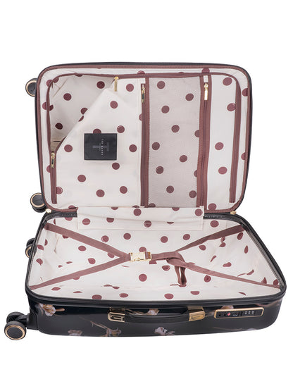 Ted Baker Wild Iris Large 4-Wheel Trolley Case