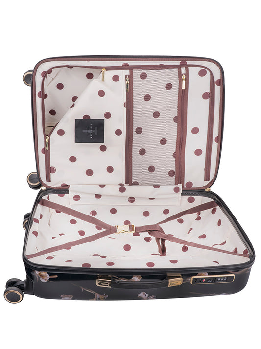 Ted Baker Wild Iris Large 4-Wheel Trolley Case