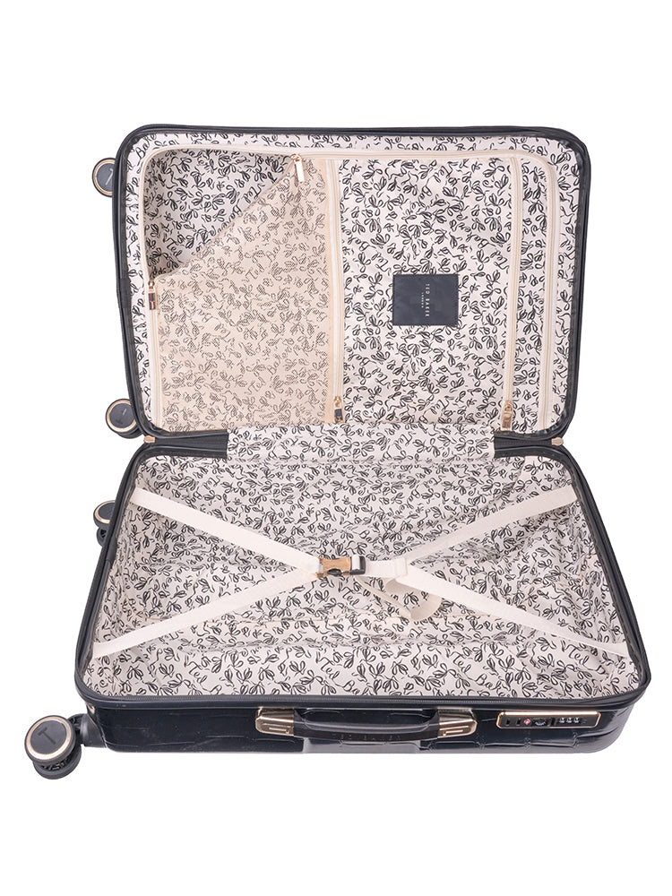 Ted Baker Icon Medium 4-Wheel Trolley Case