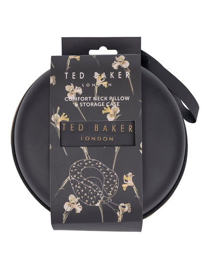 Ted Baker Memory Foam Travel Pillow with Storage Case